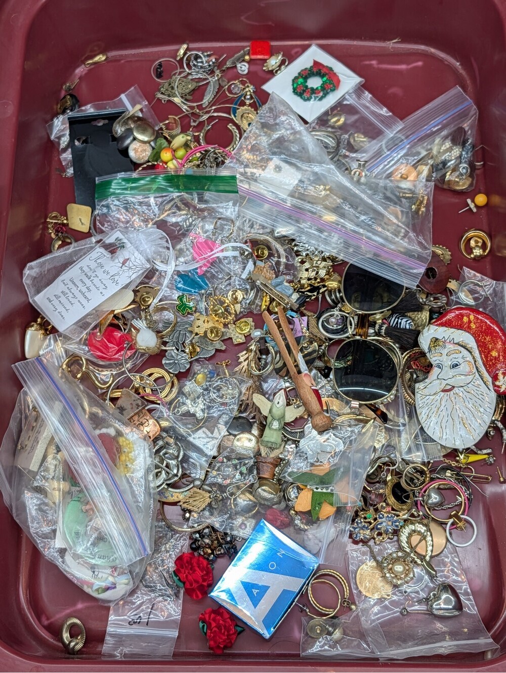 Vintage to Modern Earrings Lot 4+ lbs Wholesale Jewelry Wearable Craft Repair